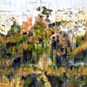 <Reflections–acrylic on canva>